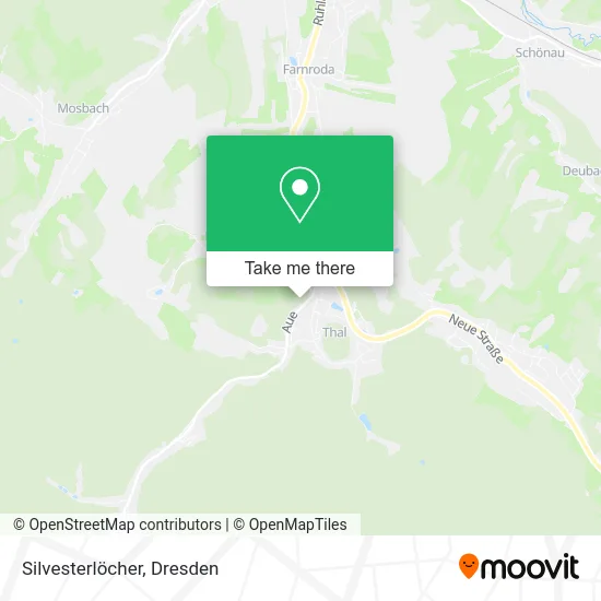 Карта Silvesterlöcher