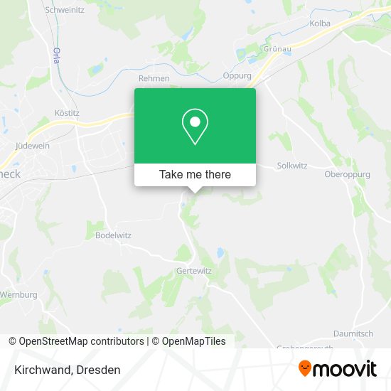 Карта Kirchwand