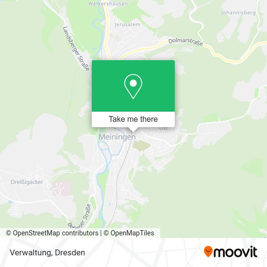 Карта Verwaltung