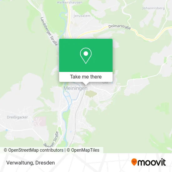 Карта Verwaltung