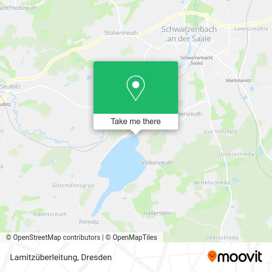 Карта Lamitzüberleitung