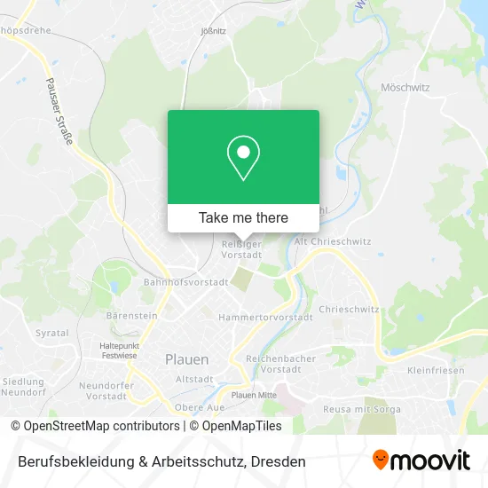 Карта Berufsbekleidung & Arbeitsschutz