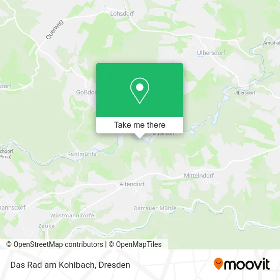 Карта Das Rad am Kohlbach