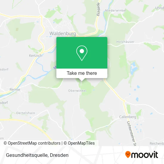 Карта Gesundheitsquelle