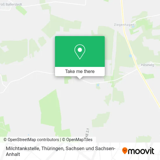 Карта Milchtankstelle