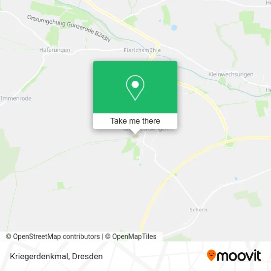 Карта Kriegerdenkmal