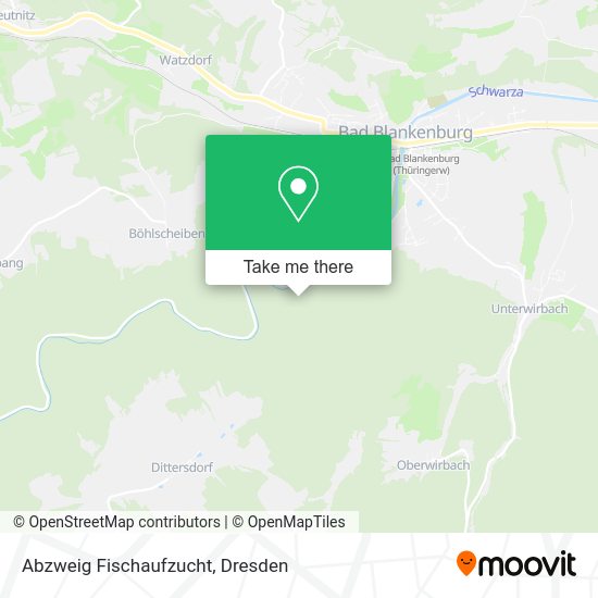 Карта Abzweig Fischaufzucht