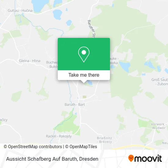 Карта Aussicht Schafberg Auf Baruth