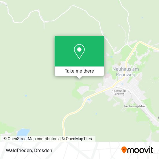 Карта Waldfrieden
