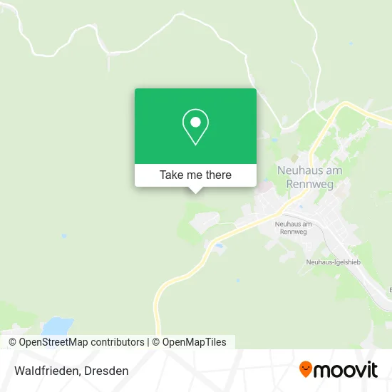 Карта Waldfrieden