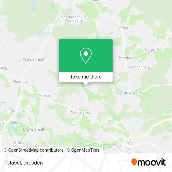 Карта Gläsel