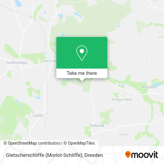 Карта Gletscherschliffe (Morlot-Schliffe)