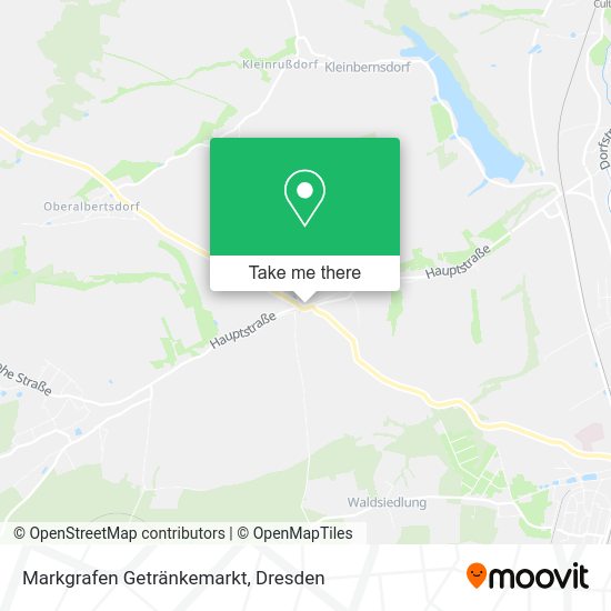 Карта Markgrafen Getränkemarkt