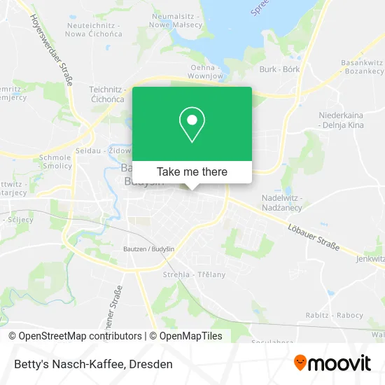 Карта Betty's Nasch-Kaffee