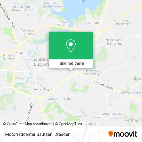 Карта Motorradcenter Bautzen