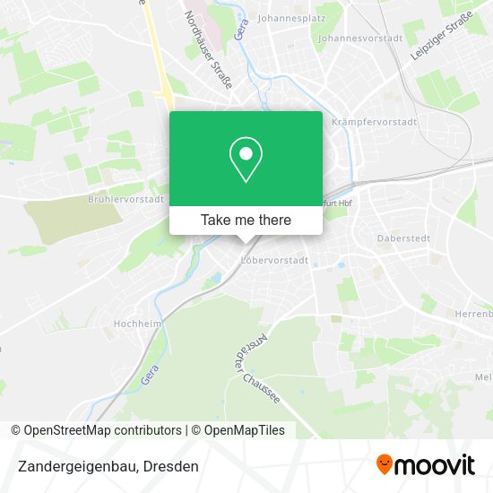 Карта Zandergeigenbau