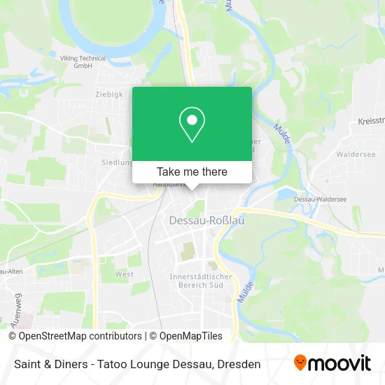Карта Saint & Diners - Tatoo Lounge Dessau