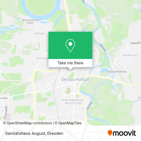 Карта Sanitätshaus August