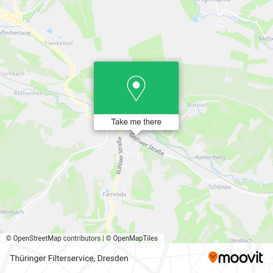 Карта Thüringer Filterservice