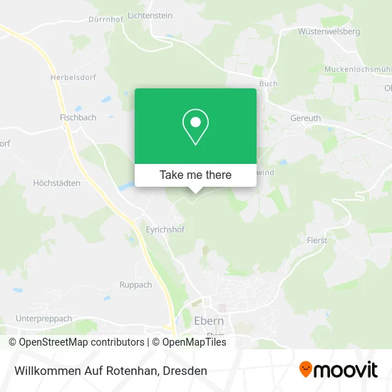 Карта Willkommen Auf Rotenhan