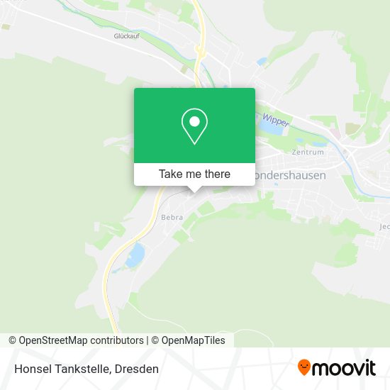 Карта Honsel Tankstelle