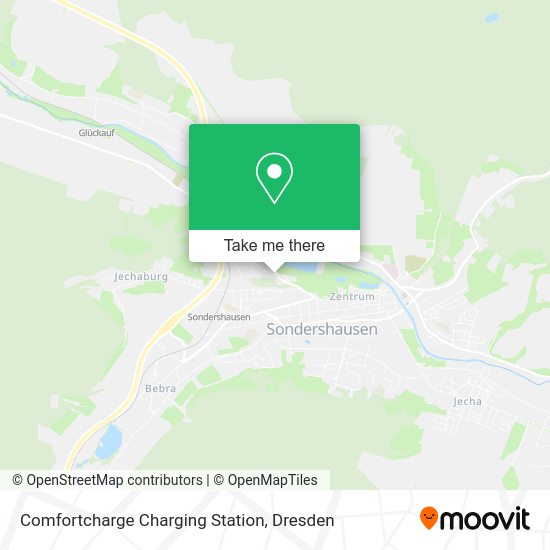 Карта Comfortcharge Charging Station