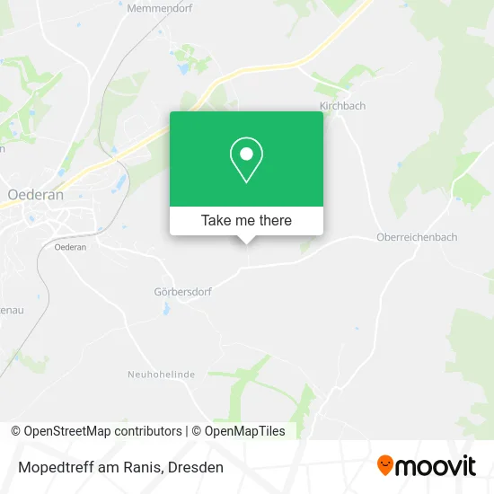 Карта Mopedtreff am Ranis