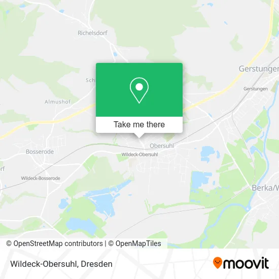 Карта Wildeck-Obersuhl