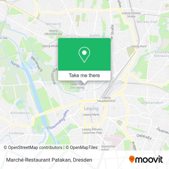 Карта Marché-Restaurant Patakan