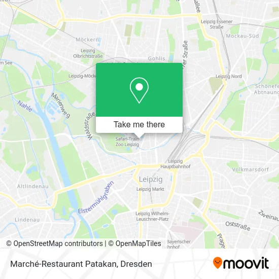 Карта Marché-Restaurant Patakan