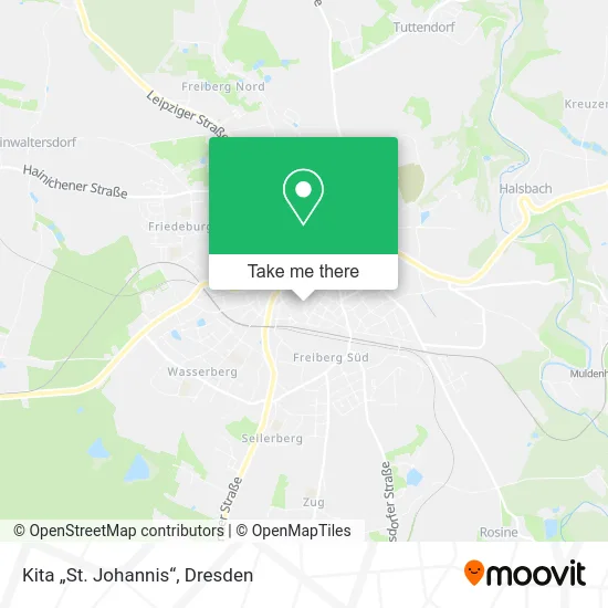 Карта Kita „St. Johannis“