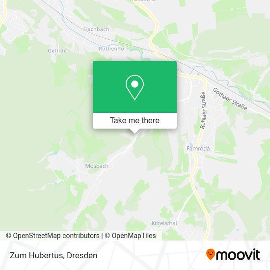 Карта Zum Hubertus