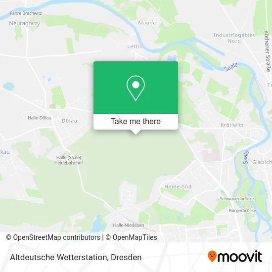 Карта Altdeutsche Wetterstation