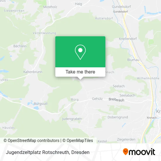 Карта Jugendzeltplatz Rotschreuth
