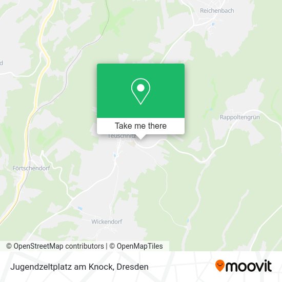 Карта Jugendzeltplatz am Knock