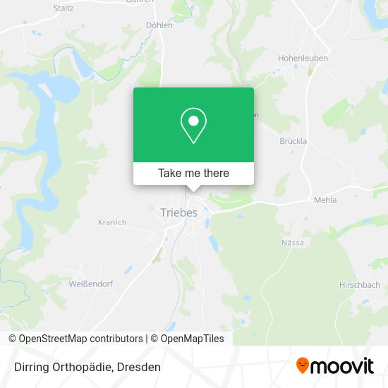 Карта Dirring Orthopädie