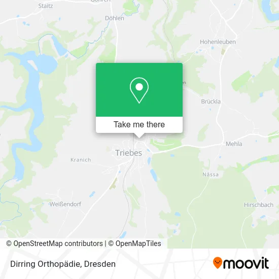 Карта Dirring Orthopädie