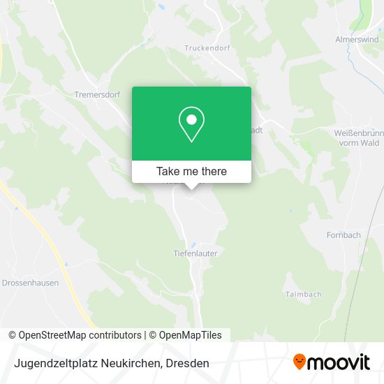 Карта Jugendzeltplatz Neukirchen