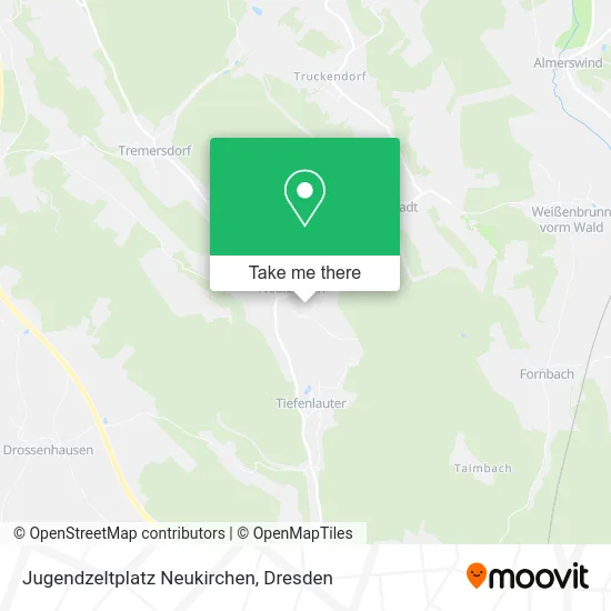 Карта Jugendzeltplatz Neukirchen