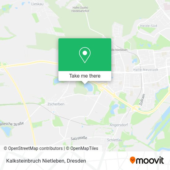 Карта Kalksteinbruch Nietleben