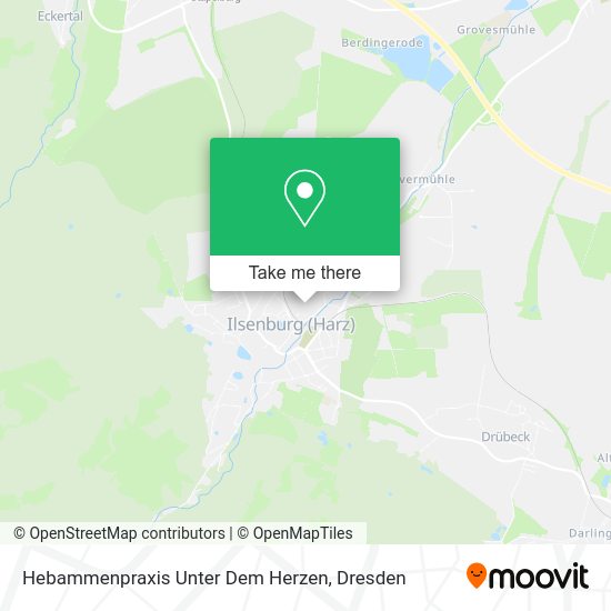 Карта Hebammenpraxis Unter Dem Herzen