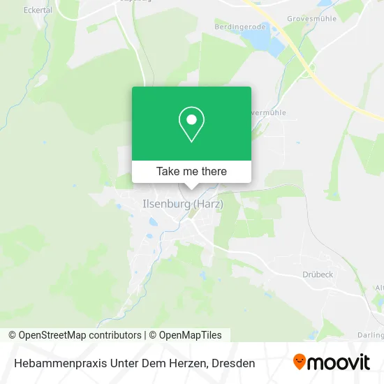 Карта Hebammenpraxis Unter Dem Herzen