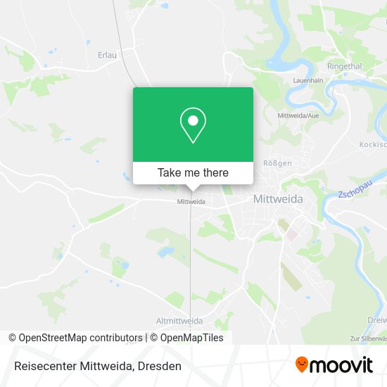 Карта Reisecenter Mittweida