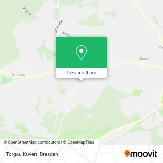 Карта Torgau-Kuvert