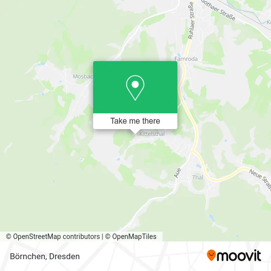 Карта Börnchen