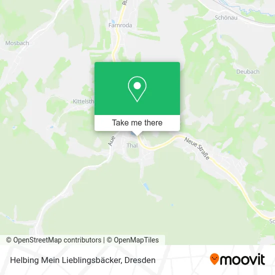 Карта Helbing Mein Lieblingsbäcker