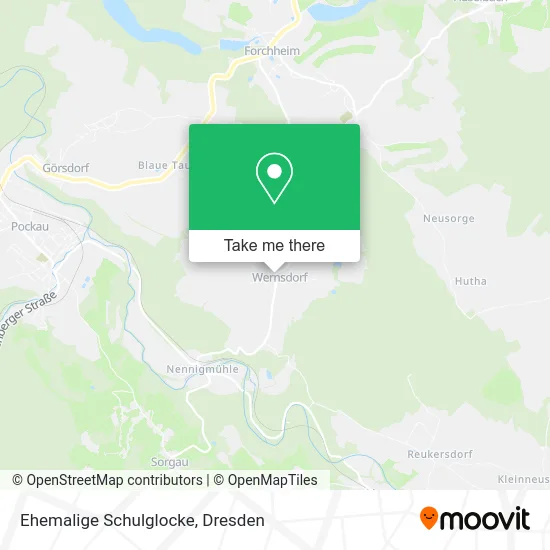 Ehemalige Schulglocke map