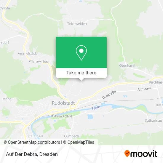 Карта Auf Der Debra