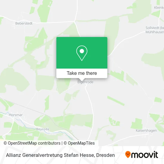 Карта Allianz Generalvertretung Stefan Hesse