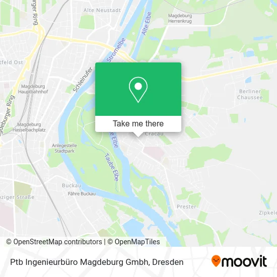 Карта Ptb Ingenieurbüro Magdeburg Gmbh